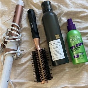 Hair bundle - Curling iron, Kristin ess, garnier